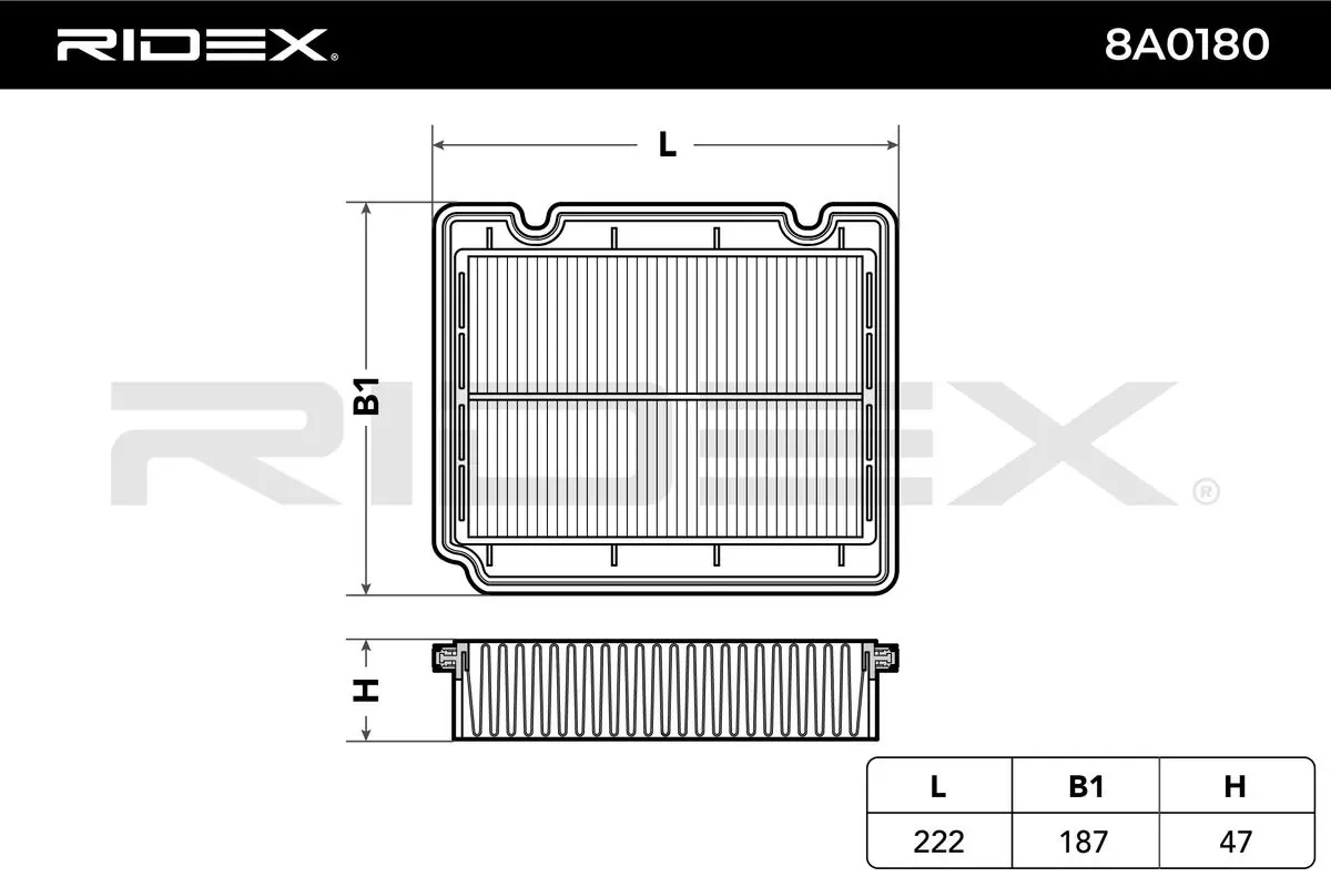 8A0180 Ridex