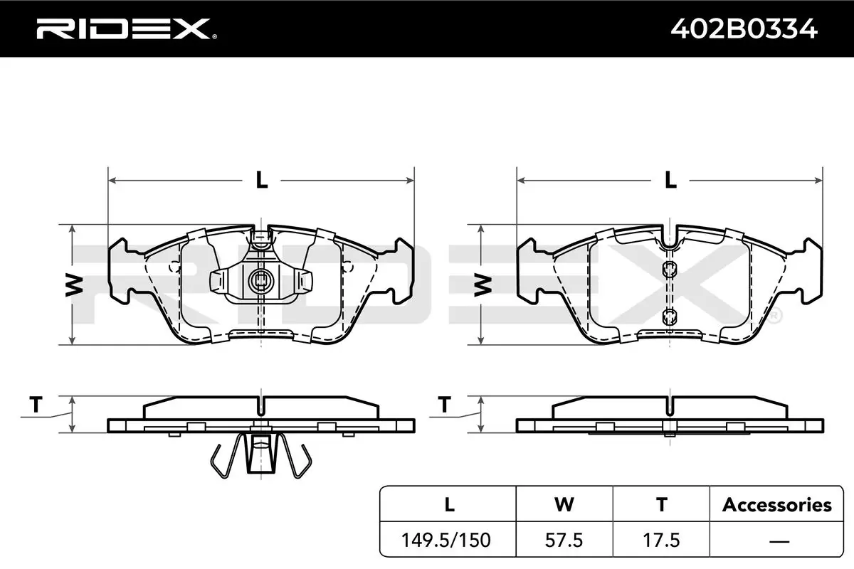 402B0334 Ridex