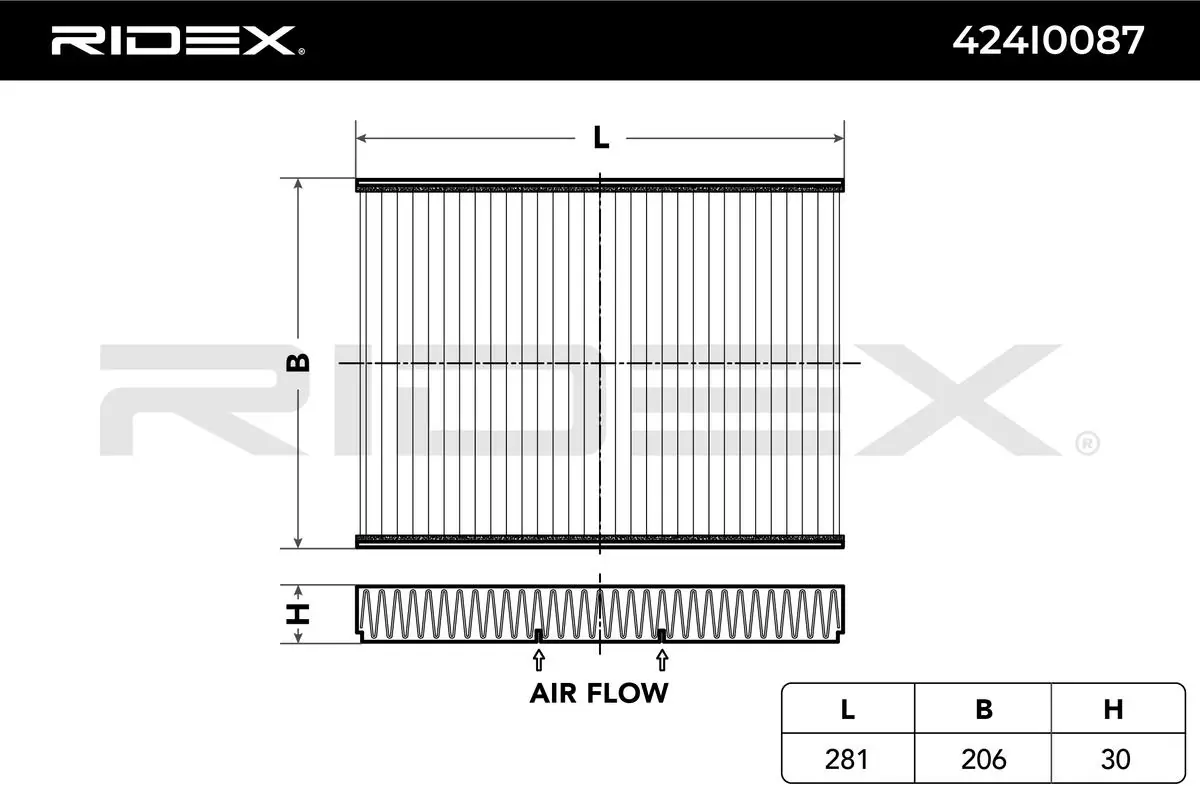 Compre 424I0087 Ridex Filtro de salão