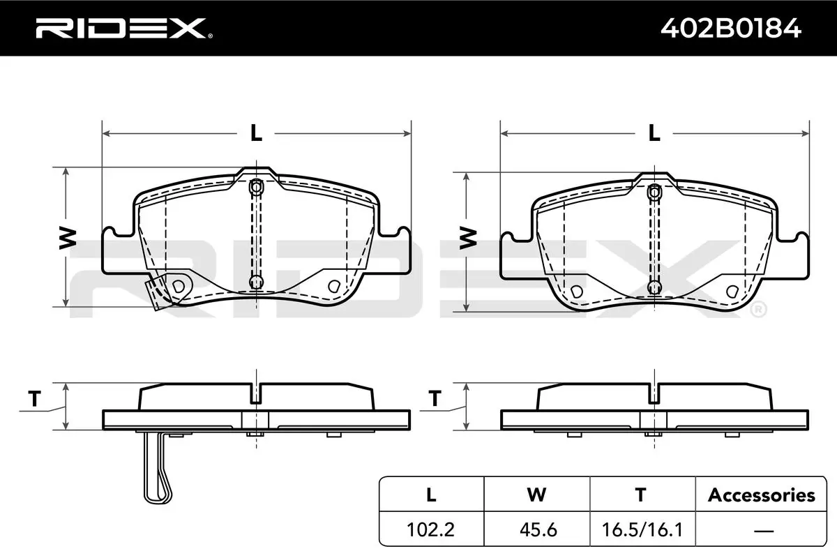 402B0184 Ridex
