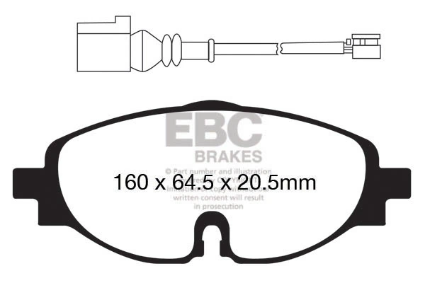 DP22150 EBC Brakes
