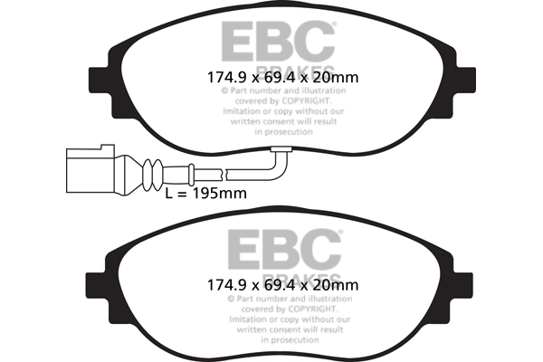 DP42127R EBC Brakes