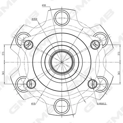 Compre Rolamento de cubo traseiro Mitsubishi Pajero 