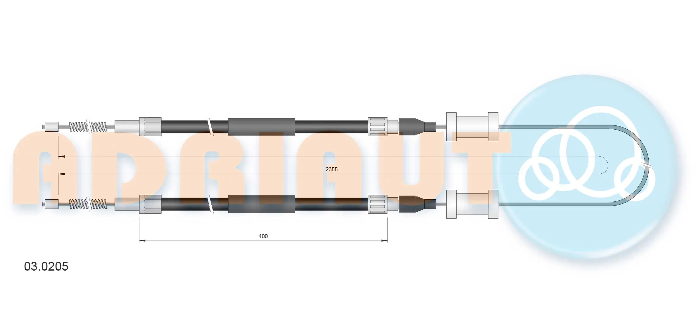  para Audi 80  (81, 85)