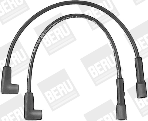 Fios de alta voltagem, kit Opel Kadett D 