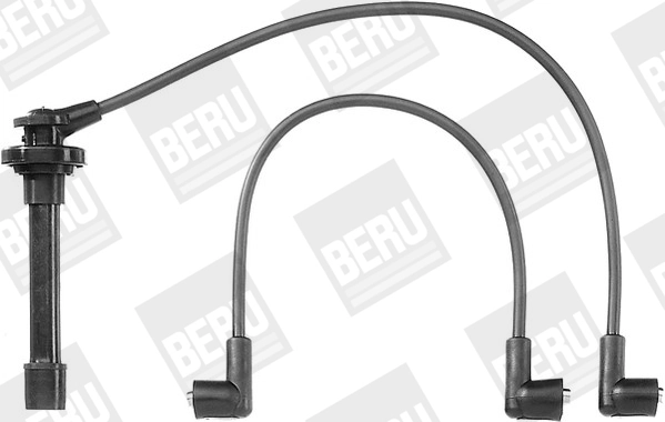  Fios de alta voltagem, kit Nissan Primera sedan (P10) (1990 - 1996) 