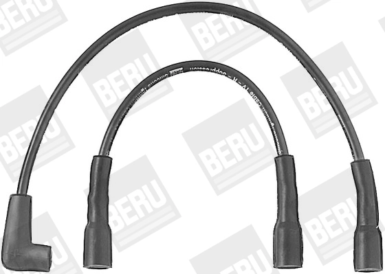 Fios de alta voltagem, kit para Opel Kadett D 