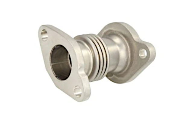 Cano derivado do sistema de recirculação dos gases de escape EGR 1610535080 Peugeot/Citroen