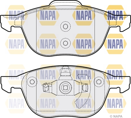 Sapatas do freio dianteiras de disco para Ford C-Max CB7