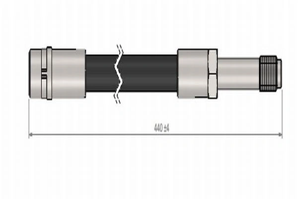 Mangueira do freio dianteira Volkswagen Crafter 30-35 2E, 2EE, 2EK