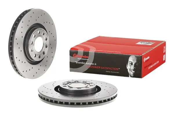 09A81311 Brembo Disco do freio dianteiro