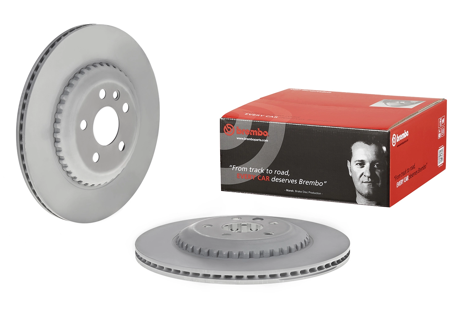 LR161919 Land Rover Disco do freio traseiro