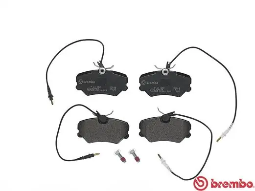 P61050 Brembo Sapatas do freio dianteiras de disco