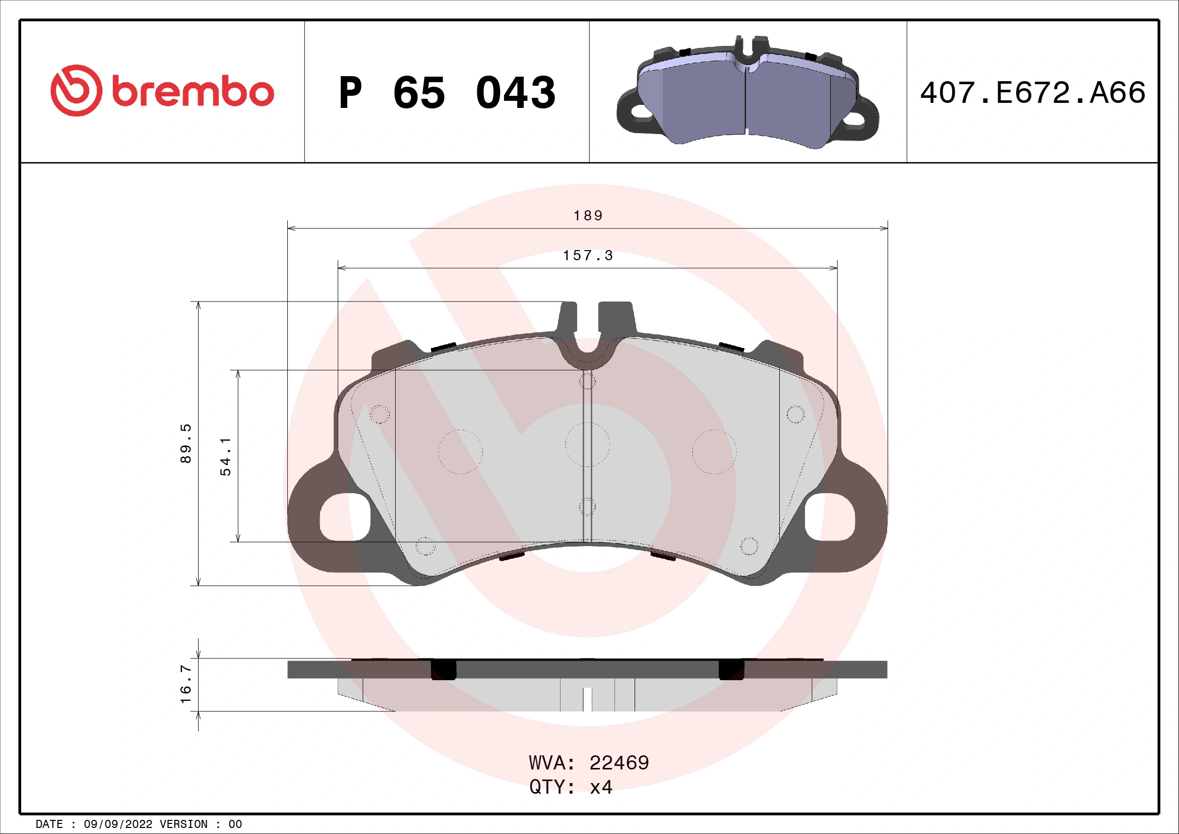 P65043 Brembo