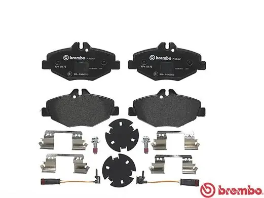 P50049 Brembo Sapatas do freio dianteiras de disco