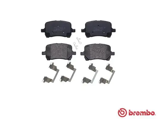 P10014 Brembo Sapatas do freio dianteiras de disco