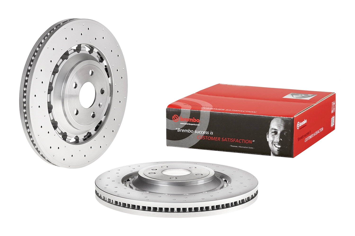 09D17453 Brembo Disco do freio dianteiro