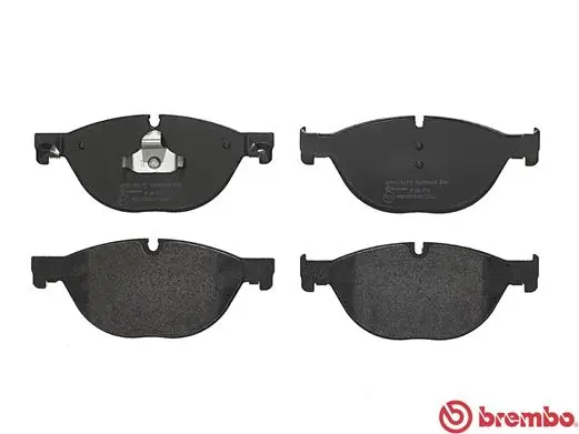 P06076 Brembo Sapatas do freio dianteiras de disco