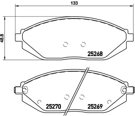 P10054 Brembo