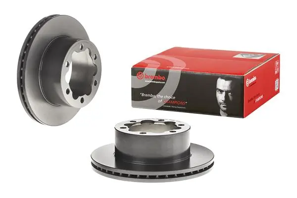 09C63921 Brembo Disco do freio traseiro