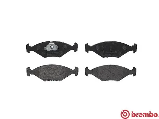 P23055 Brembo Sapatas do freio dianteiras de disco