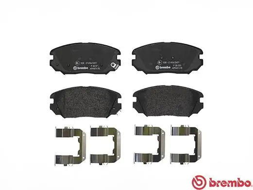 P30031 Brembo Sapatas do freio dianteiras de disco