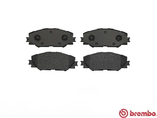 P83071 Brembo Sapatas do freio dianteiras de disco