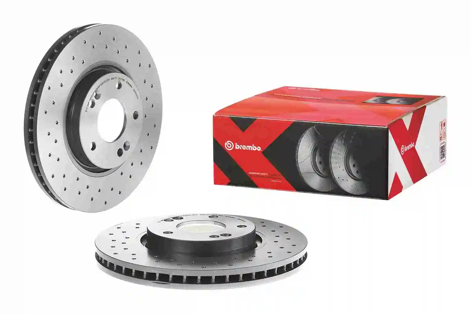 09A5321X Brembo Disco do freio dianteiro