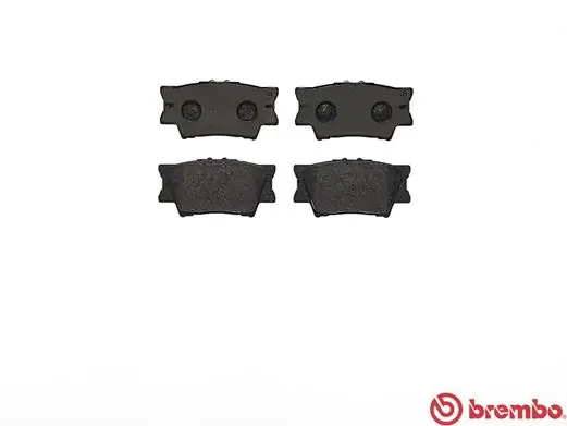 P83089 Brembo Sapatas do freio traseiras de disco