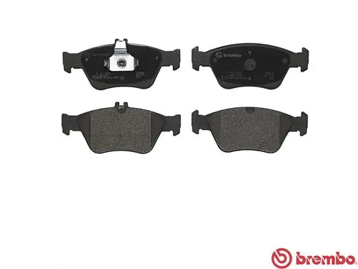 P50023 Brembo Sapatas do freio dianteiras de disco