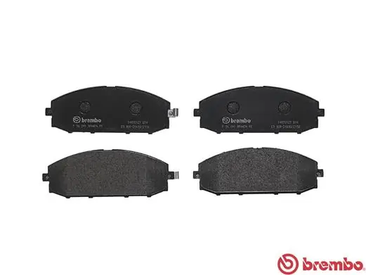 P56041 Brembo Sapatas do freio dianteiras de disco