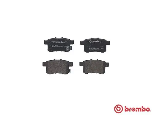P28072 Brembo Sapatas do freio traseiras de disco
