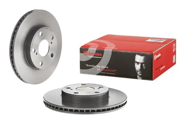 09A86411 Brembo Disco do freio dianteiro