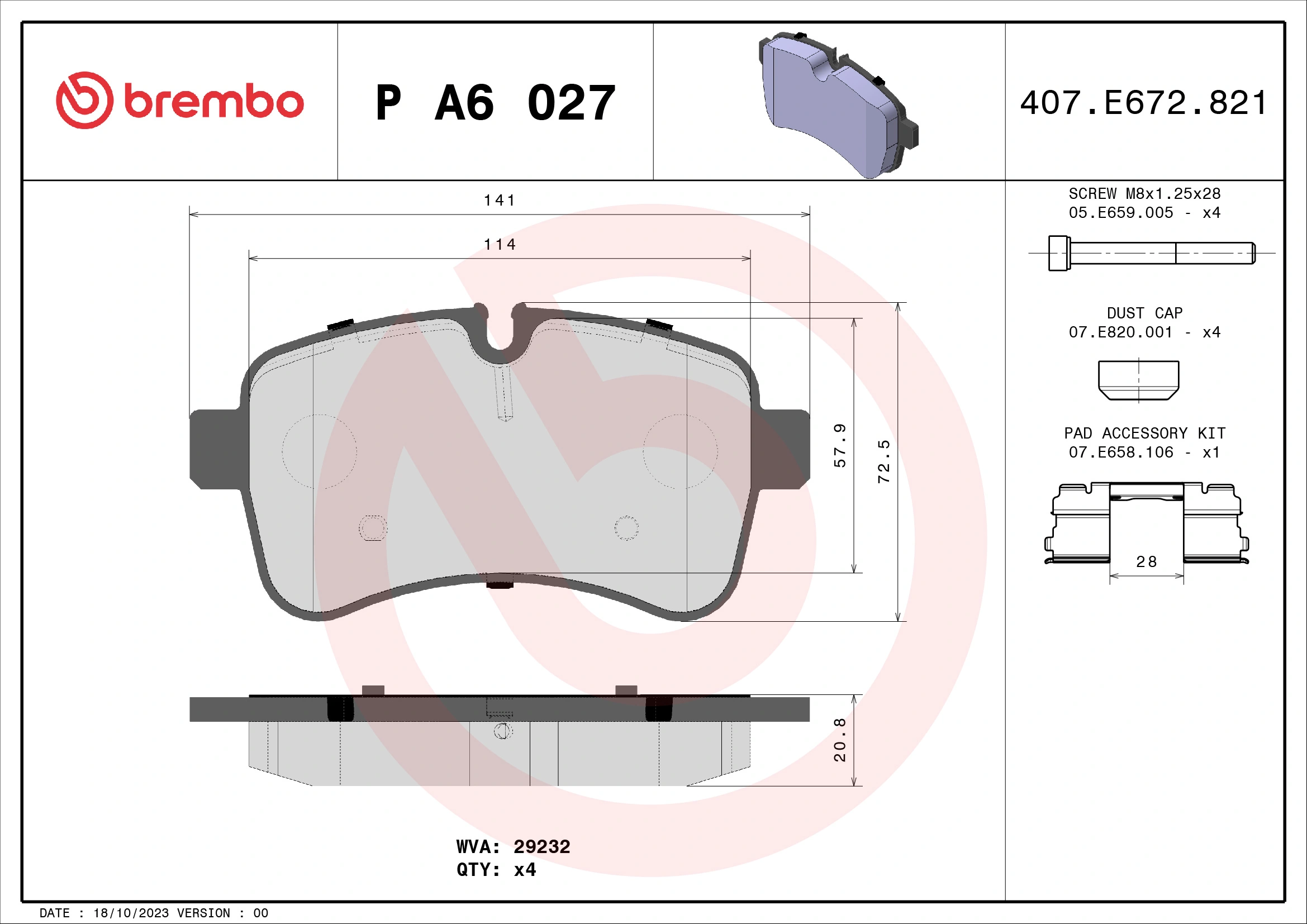 PA6027 Brembo