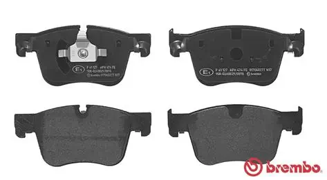 P61127 Brembo Sapatas do freio dianteiras de disco