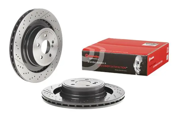 09A82211 Brembo Disco do freio traseiro