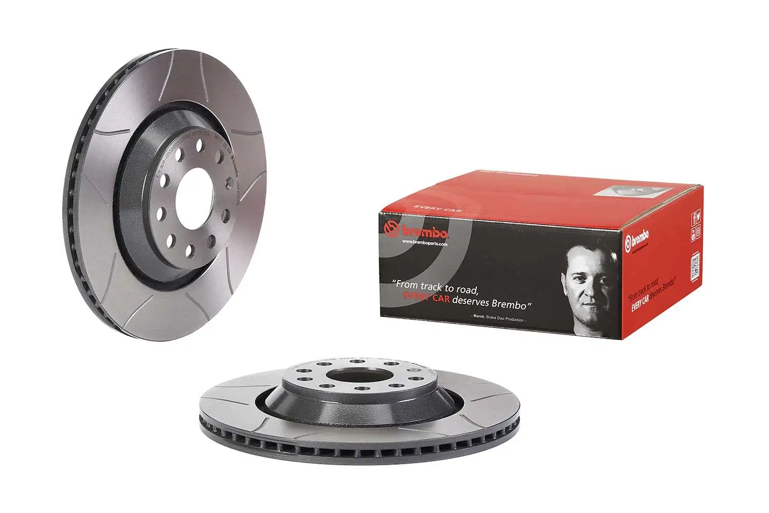 09A20075 Brembo Disco do freio traseiro