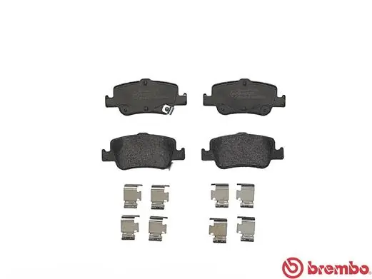 P83080 Brembo Sapatas do freio traseiras de disco