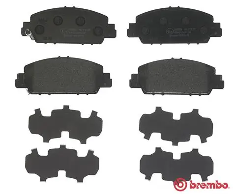 P28077 Brembo Sapatas do freio dianteiras de disco
