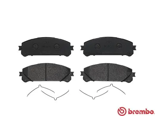 P83145 Brembo Sapatas do freio dianteiras de disco