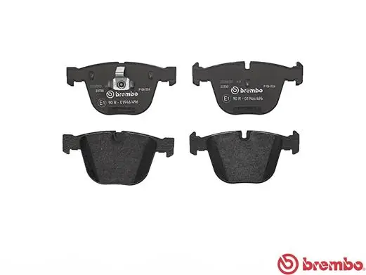 P06026 Brembo Sapatas do freio traseiras de disco