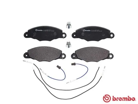 P61102 Brembo Sapatas do freio dianteiras de disco