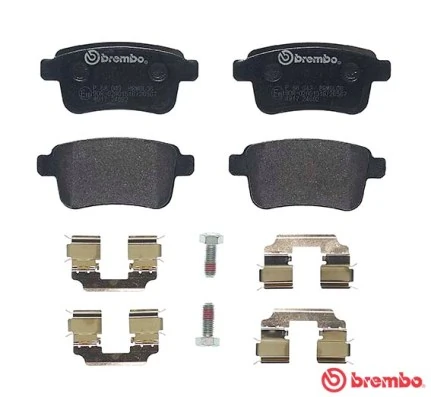 P68043 Brembo Sapatas do freio traseiras de disco