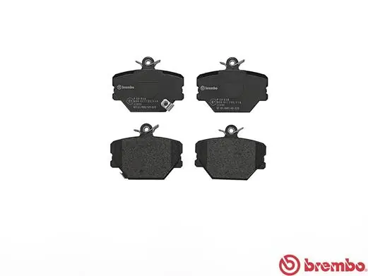 P50038 Brembo Sapatas do freio dianteiras de disco