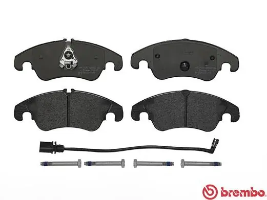 P85098 Brembo Sapatas do freio dianteiras de disco