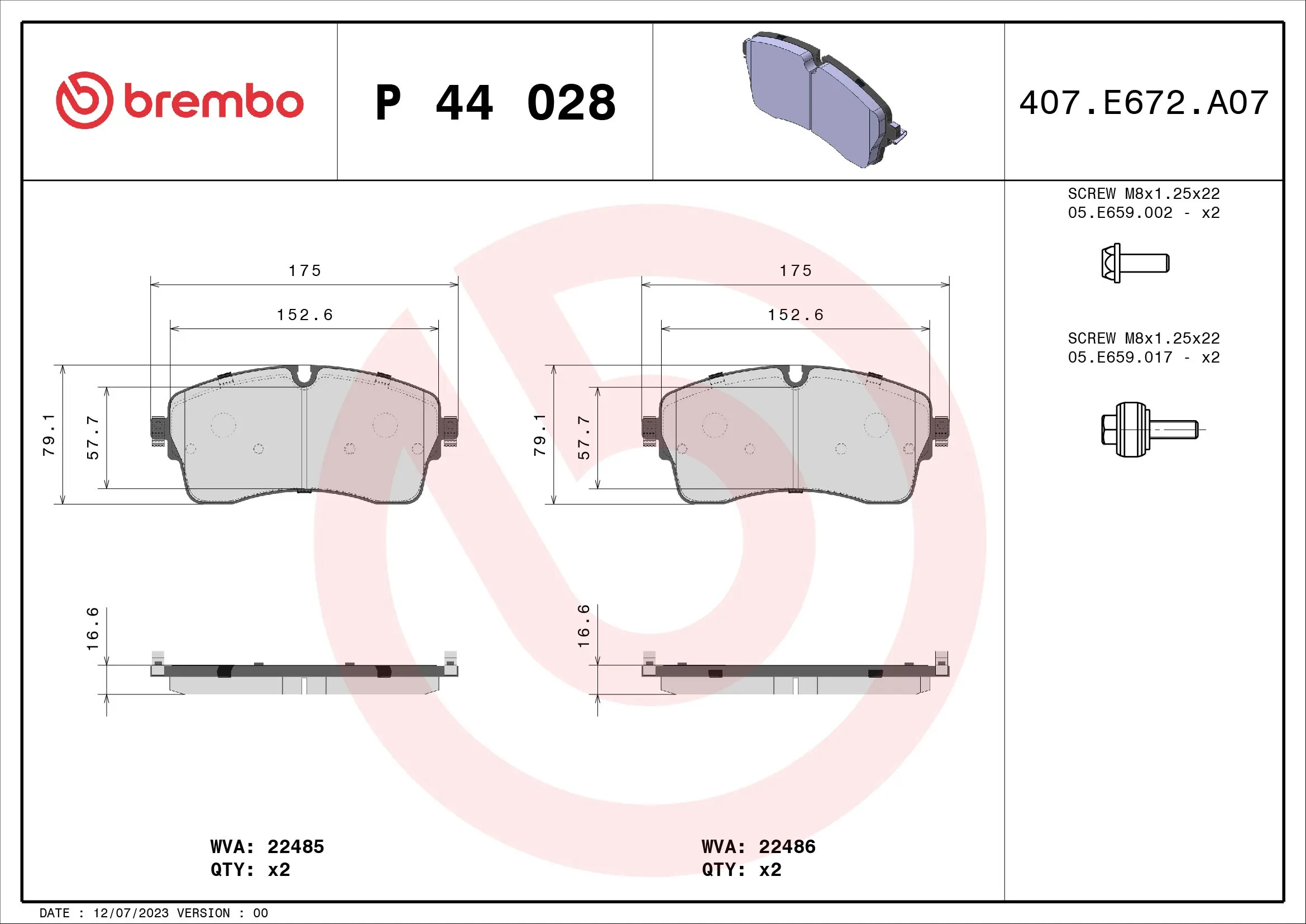 P44028 Brembo