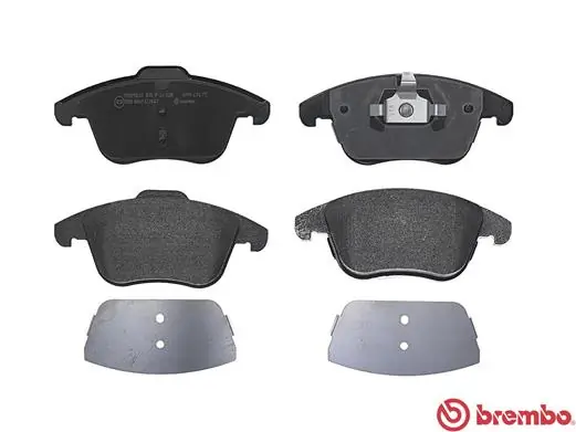 P44020 Brembo Sapatas do freio dianteiras de disco