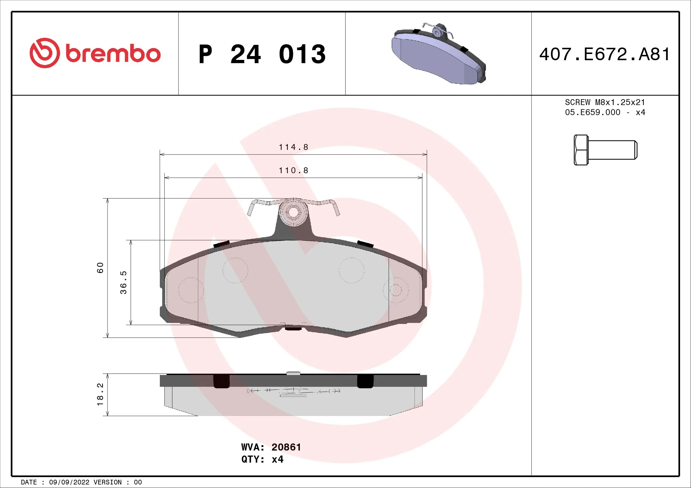 P24013 Brembo