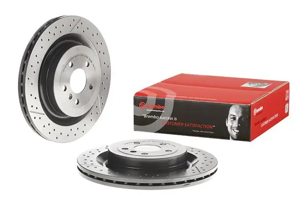 09B71011 Brembo Disco do freio traseiro