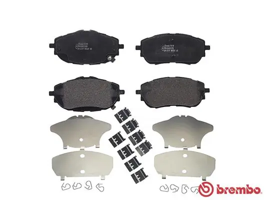 P83150 Brembo Sapatas do freio dianteiras de disco